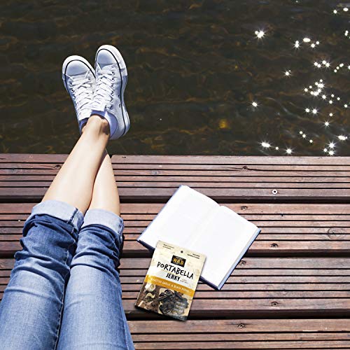 Savory Wild Vegan Portabella Mushroom Jerky | Gluten Free &Amp; Non-