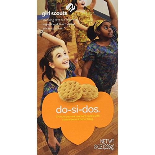Girl Scout Do-Si-Dos Or Peanut Butter Sandwich 1 Box