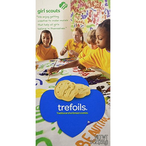 Girl Scout Cookies Trefoils A Traditional Shortbread Cookie - 1 Girl Scout Cookies Trefoils A Traditional Shortbread Cookie - 1