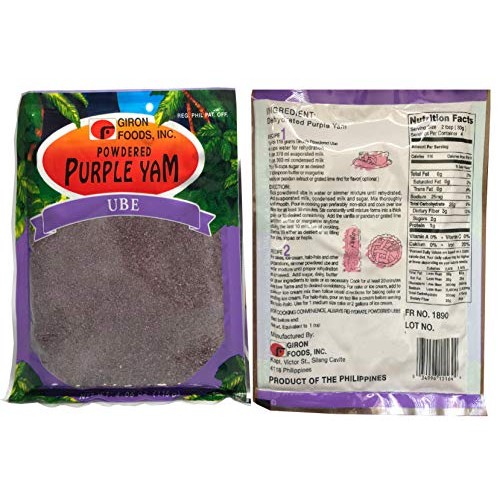 Giron Powdered Ube And Mccormick Ube Flavor