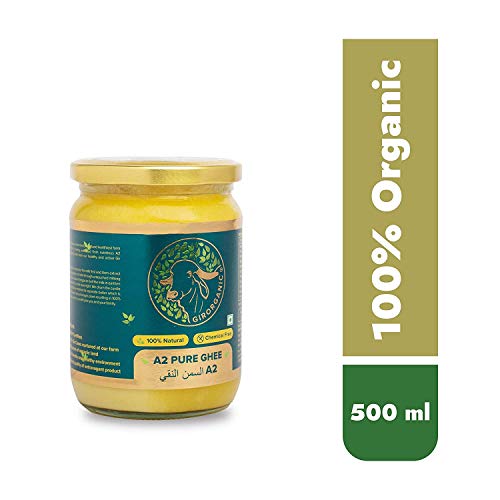 Organic Grass Fed A2 Ghee Clarified Butter From Girorganic - Uns