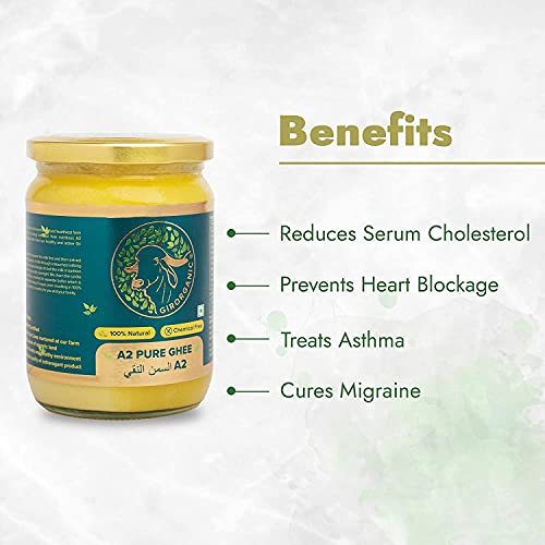 Organic Grass Fed A2 Ghee Clarified Butter From Girorganic - Uns