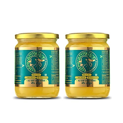 Organic Grass Fed A2 Ghee Clarified Butter From Girorganic - Uns