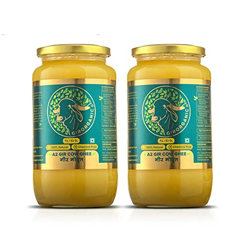 Organic Grass Fed A2 Ghee Clarified Butter From Girorganic - Uns