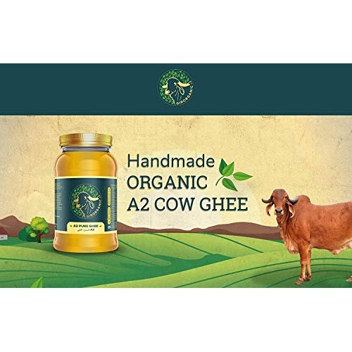 Organic Grass-Fed Ghee Butter By Girorganic From A2 Milk, Prepar