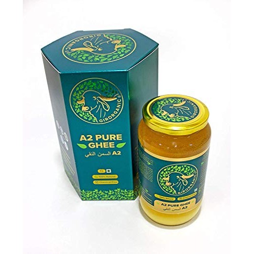 Organic Grass-Fed Ghee Butter By Girorganic From A2 Milk, Prepar
