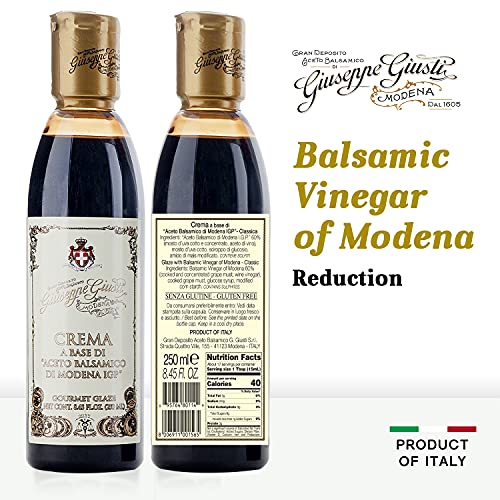 Giuseppe Giusti Italian Crema Balsamic Glaze Vinegar Reduction O