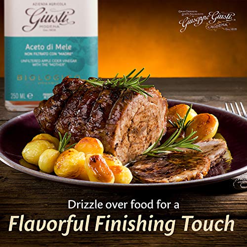 Giuseppe Giusti Organic Raw Unfiltered Apple Cider Vinegar With ...