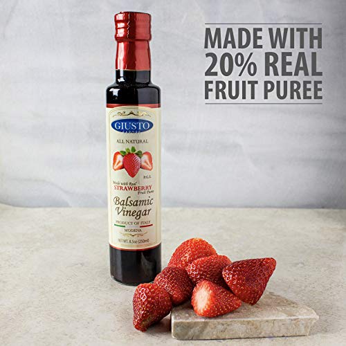 Giusto Sapore All Natural Strawberry Balsamic Vinegar Of Modena