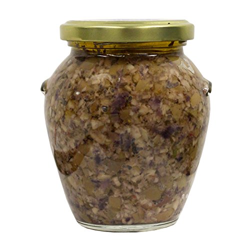 Giusto Sapore Black Olive Bruschetta Spread 10.23Oz - Non Gmo It