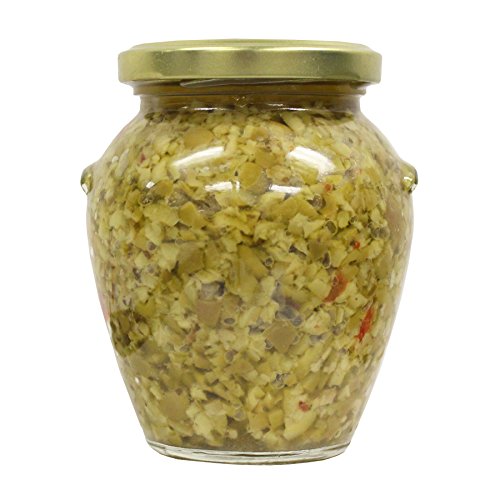 Giusto Sapore Green Olive Bruschetta Spread 10.23Oz - Non Gmo It