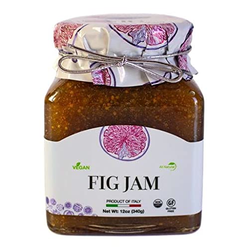 Giusto Sapore Imported Italian Fig Jam - 55% Fruit - All Natural