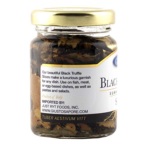 Giusto Sapore Italian Black Summer Truffles - Premium Gourmet Br