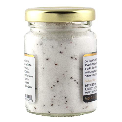 Giusto Sapore Italian Black Truffle Salt - 3.5 Oz - Premium Gour