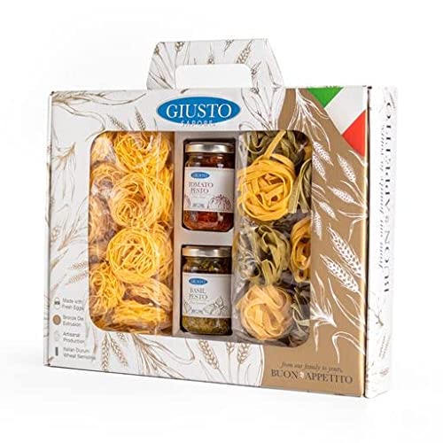 Giusto Sapore Pasta Gift Set - Imported From Italy - Perfect For