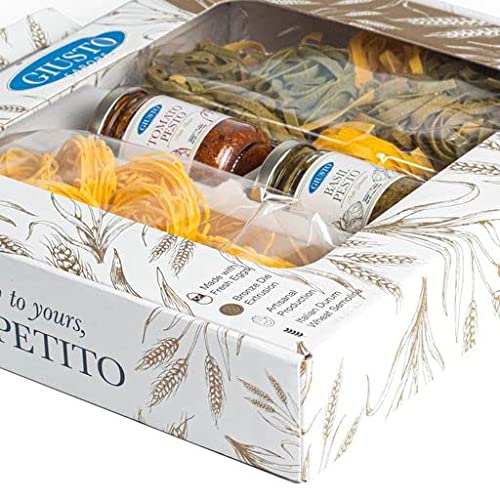 Giusto Sapore Pasta Gift Set - Imported From Italy - Perfect For