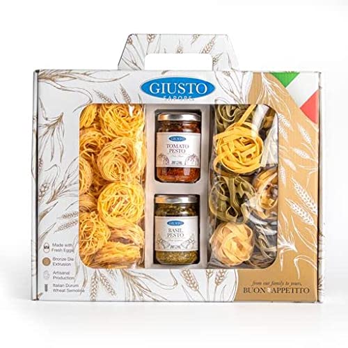 Giusto Sapore Pasta Gift Set - Imported From Italy - Perfect For