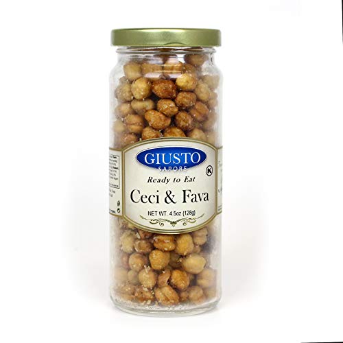 Giusto Sapore Ready To Eat Ceci &Amp; Fava Beans - 4.5Oz. Chick Pea