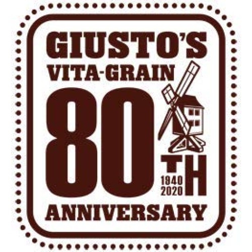 Giustos Vita-Grain Organic Whole Wheat High Protein Flour, 5Lb Bag