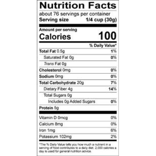 Giustos Vita-Grain Organic Whole Wheat High Protein Flour, 5Lb Bag