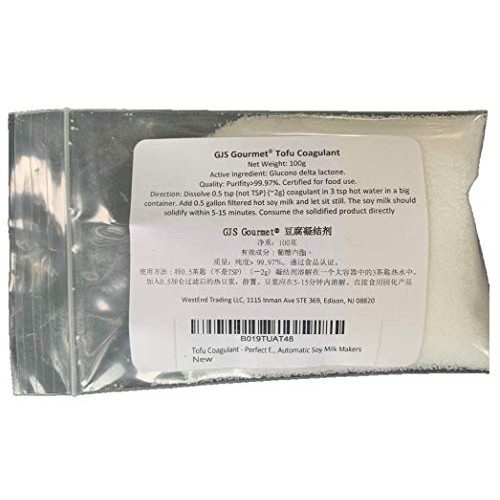 Gjs Gourmet Tofu Coagulant - Perfect For Making Organic Tofu Usi