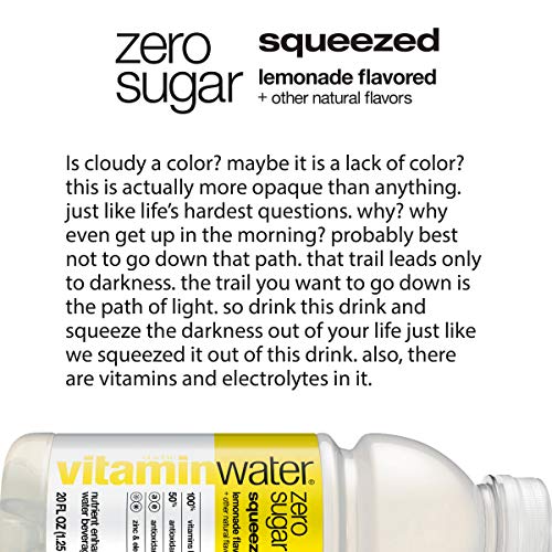 Glaceau Vitamin Water Zero Variety Pack, 20 Count 400 Fluid Ounce