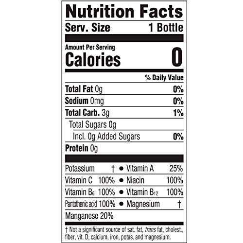 Glaceau Vitamin Water Zero Variety Pack, 20 Count 400 Fluid Ounce