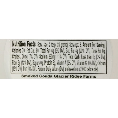 Glacier Ridge Farms Smoked Gouda Gourmet Spreadable Cheese