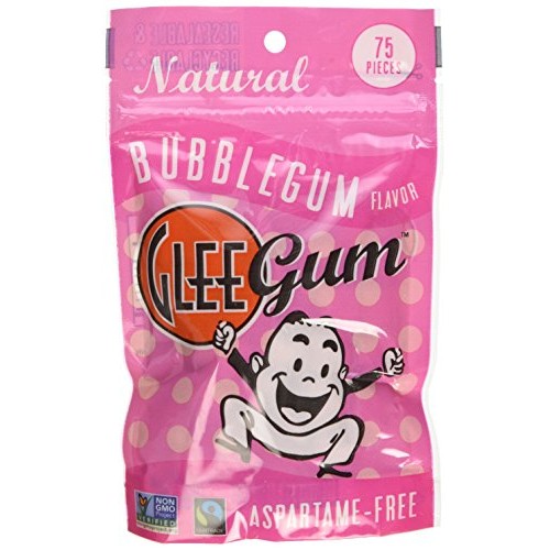 Glee Gum All Natural Bubblegum, Non Gmo Project Verified, Eco Fr