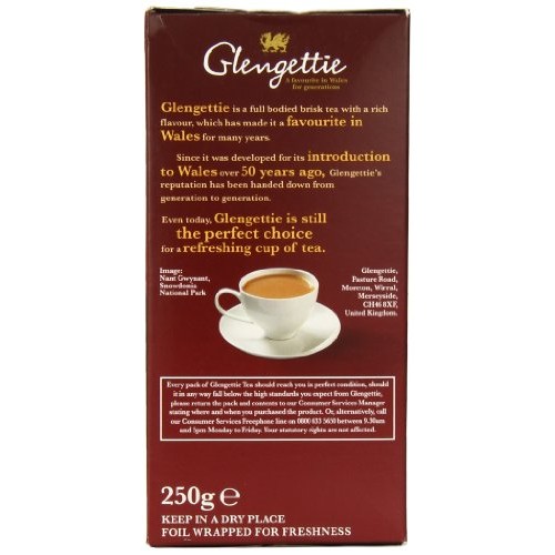 Glengetti Teabags, 80 Count Pack Of 6