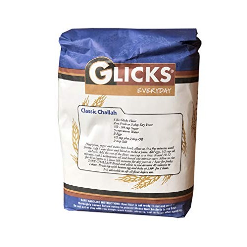 Glicks Presifted Enriched All Purpose Flour 5 Pounds, No Prese