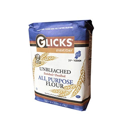 Glicks Presifted Enriched All Purpose Flour 5 Pounds, No Prese