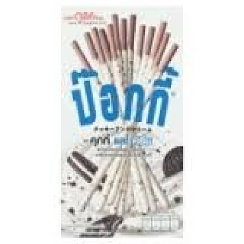Glico Pocky Biscuit Sticks, Cookies &Amp; Cream, 1.41 Oz Pack Of 10
