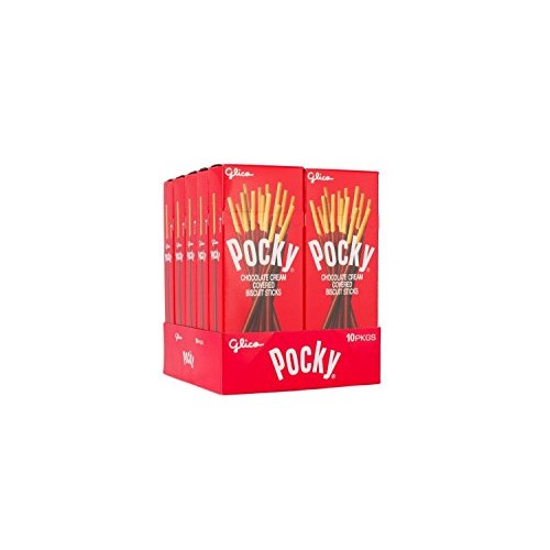 Glico Pocky Chocolate Cream Covered Biscuit Sticks, 1.41-Ounce