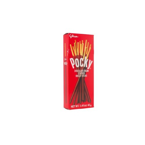 Glico Pocky Chocolate Cream Covered Biscuit Sticks, 1.41-Ounce