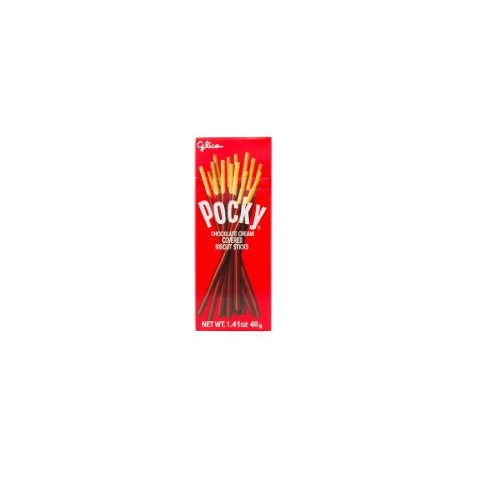 Glico Pocky Chocolate Cream Covered Biscuit Sticks, 1.41-Ounce