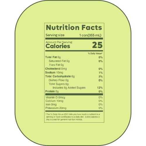 Glish Yuzu Ginger - Functional Sparkling Water, Aids Immunity & ...