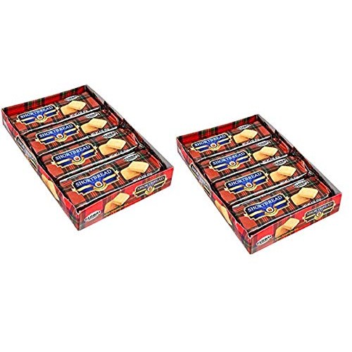 Shortbread Cookies - 4 Individual Packs Per Box - 2 Packs - 8 To