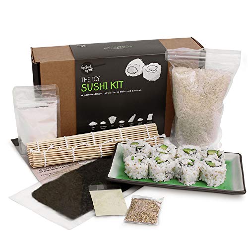 Global Grub Diy Sushi Making Kit - Sushi Kit Includes Sushi Rice