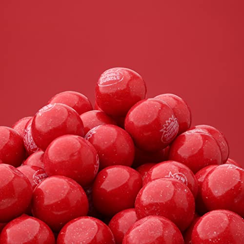 Gumballs for Gumball Machine - 1 Inch Large Gumballs - Cherry Fl...