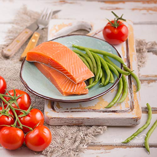 Sockeye Salmon Fillet Portions - 10 Lbs