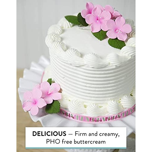 Global Sugar Art Buttercream Decorator Icing White, Firm, 16 Oun