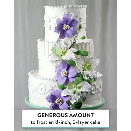 Global Sugar Art Buttercream Decorator Icing White, Firm, 16 Oun