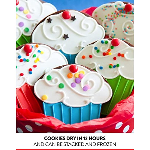 Global Sugar Art Premium Royal Icing Mix White, 15 Ounces By Che