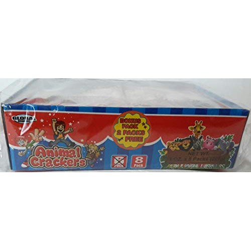 Global Brands Animal Crackers 1 Oz 28G - 8 Pack