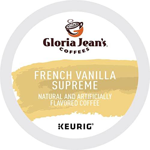 Gloria Jeans Coffees French Vanilla Supreme, Single-Serve Keuri