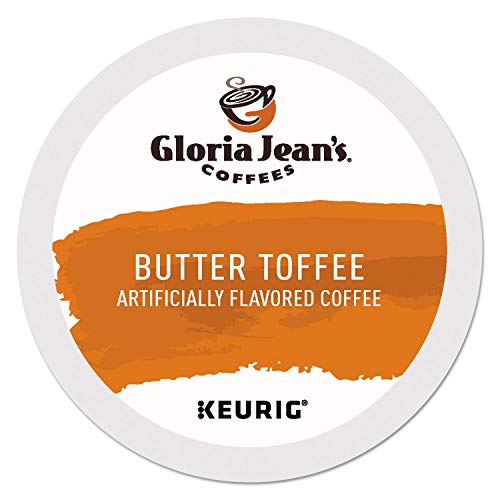 Gloria Jeans 60051012 Butter Toffee Coffee K-Cups, 24/Box