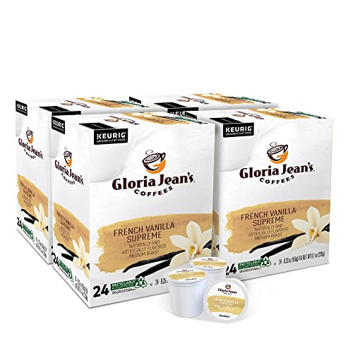 Gloria Jeans Coffees French Vanilla Supreme, Single-Serve Keuri