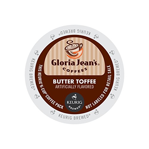 Gloria Jeans Butter Toffee K-Cups 24Ct Flavored