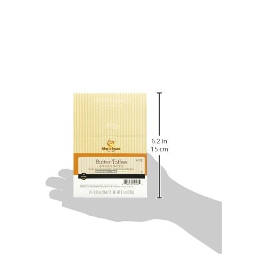 Gloria Jeans Coffees Butter Toffee, Single-Serve Keurig K-Cup P